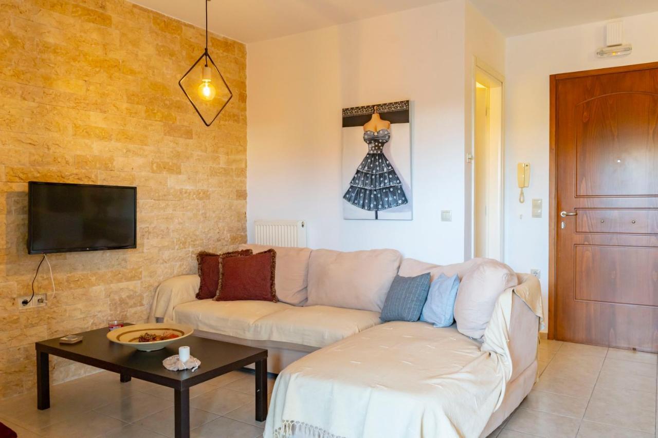 A Quiet Apartment Close To The Sea Gouves Exterior foto